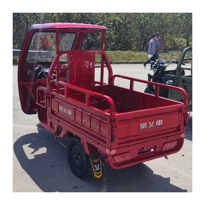 Off Road Zongshen E Cargo Cabin 1000W Tricicli elettrici per adulti chilometraggio 70-90km