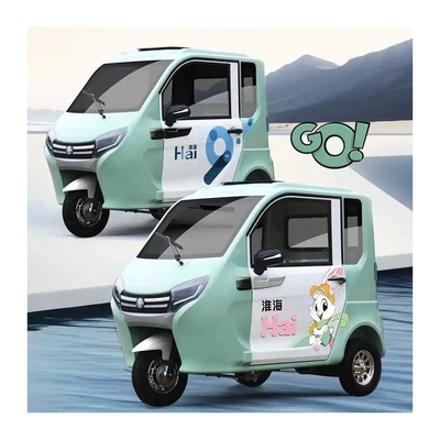 Tricicli duraturi Tuktuk con cabina chiusa per auto-ricci elettrici in Bangladesh