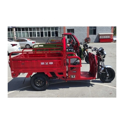 Sistema di frenatura a tamburo anteriore a tamburo posteriore Camione elettrico a scarico triciclo Motociclo per miniere