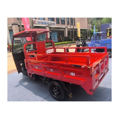 Corpo aperto Tipo 300cc Triciclo Adulto con tetto Dump Truck Motociclo Motore a benzina 3 ruote