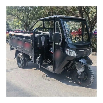 Ghana Triciclo Benzina 300cc 3 Ruote Cargo Motociclo con tetto e corpo aperto Tipo
