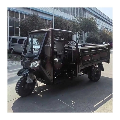 Ghana Triciclo Benzina 300cc 3 Ruote Cargo Motociclo con tetto e corpo aperto Tipo