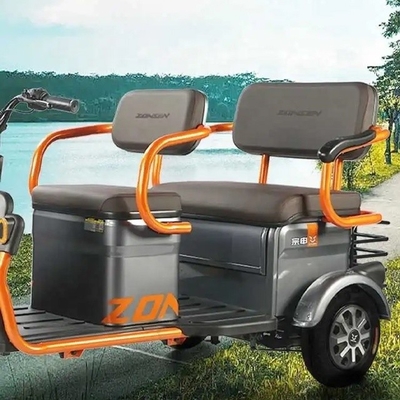 Tricicli elettrici a tre ruote con sedile passeggero Tempo di ricarica h 3-5h Per passeggero