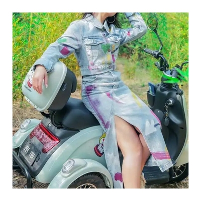 Anteriore/posteriore 3.00-8 pneumatici a vuoto scooter elettrico a 3 ruote per auto per ragazze tipo corpo aperto