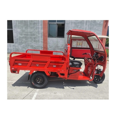 1980 mm di passo triciclo elettrico con cabina chiusa e sospensione posteriore a molla 6