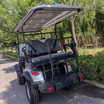4 Persone Adulti In Strada 2024 2 2 Sedie 48V Electric Golf Car con Ruote In Aluminio