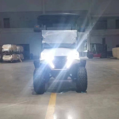 Carro da golf elettrico a 4 posti Posizione in piedi del carrello di coda 48V LiFePO4 batterie al litio