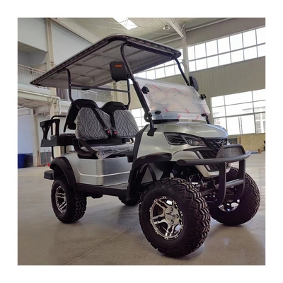 4 ruote a trazione 4 posti carrello elettrico da golf con spazio libero minimo di 100-150 mm