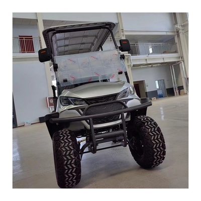 4 ruote a trazione 4 posti carrello elettrico da golf con spazio libero minimo di 100-150 mm