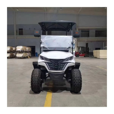 4 ruote a trazione 4 posti carrello elettrico da golf con spazio libero minimo di 100-150 mm