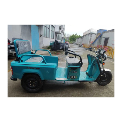 51km/h Max velocità sistema di frenatura a cambio di marcia triciclo elettrico cargo con sedile passeggeri